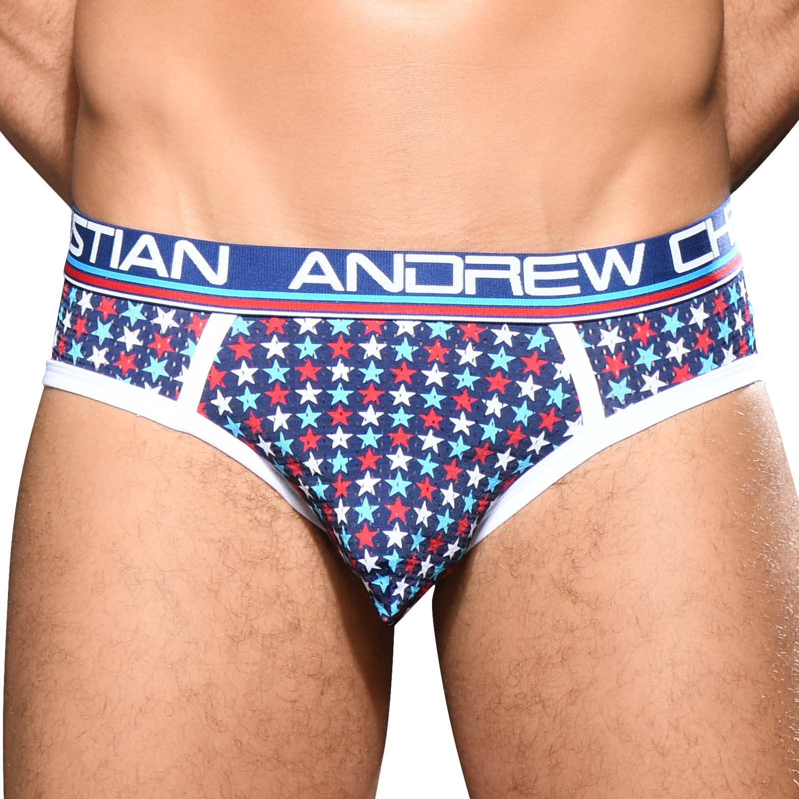 Brief Andrew Christian Stars Mesh 92063