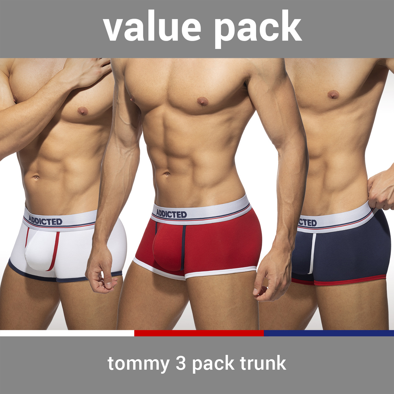 Pack of Boxers Addicted Tommy AD1009PP