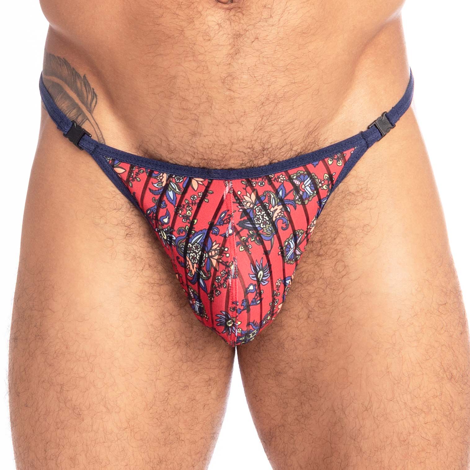 Thong L Homme Invisible Fiori Reale UW21XFIO