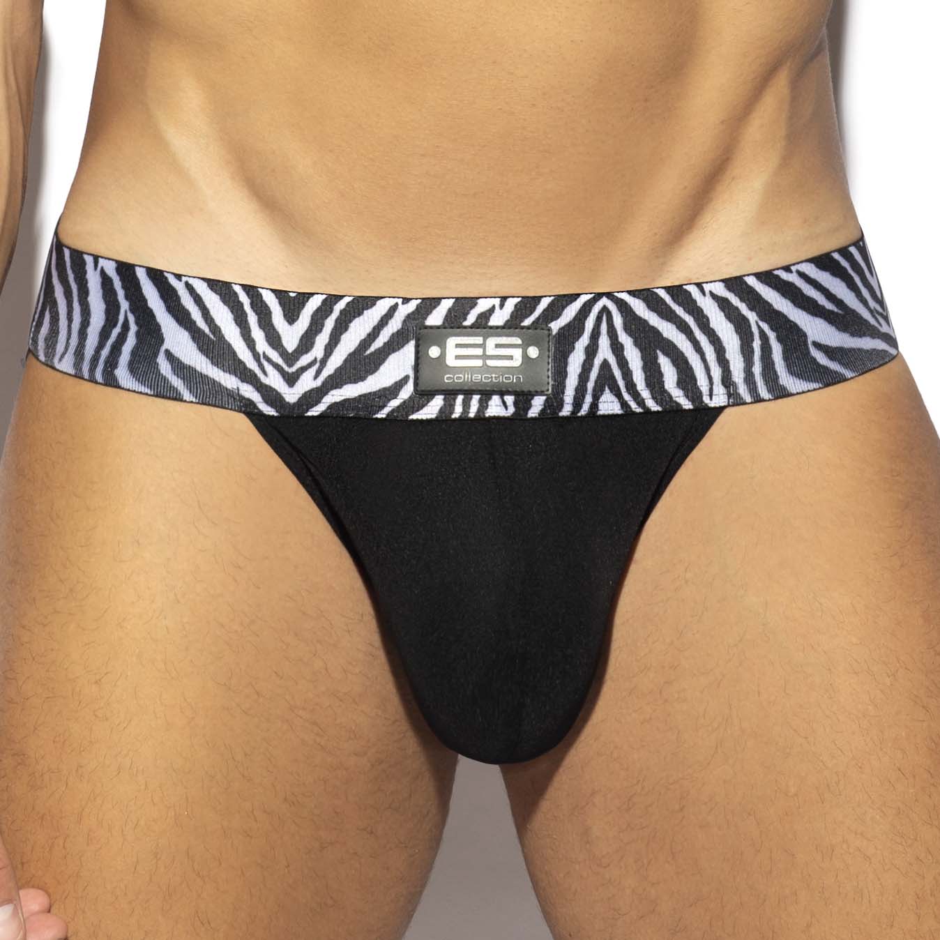 Jock Strap ES Collection Zebra C-Through UN540