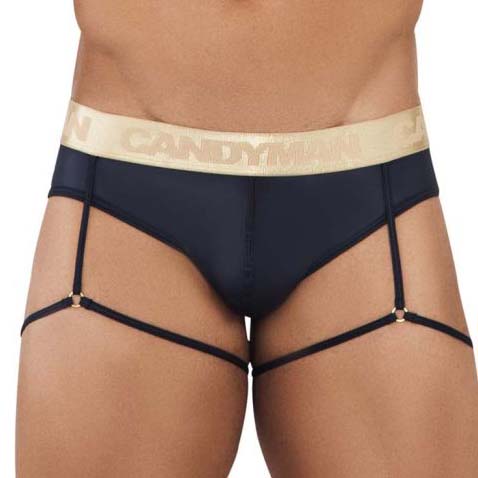 Brief  Candyman Garter Mesh 99722