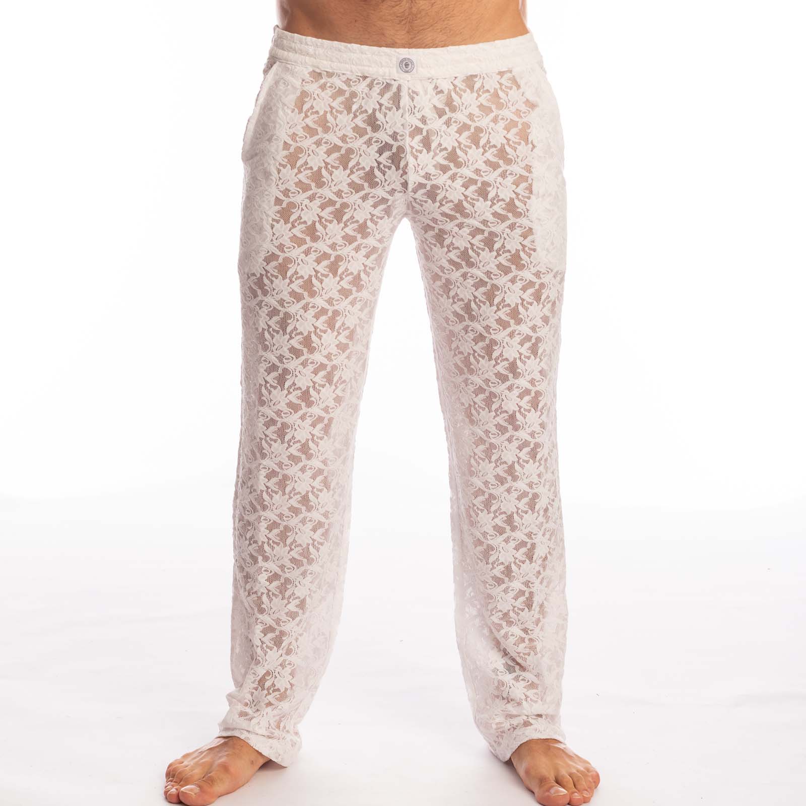 Pantalon L Homme Invisible White Lotus HW169ARA