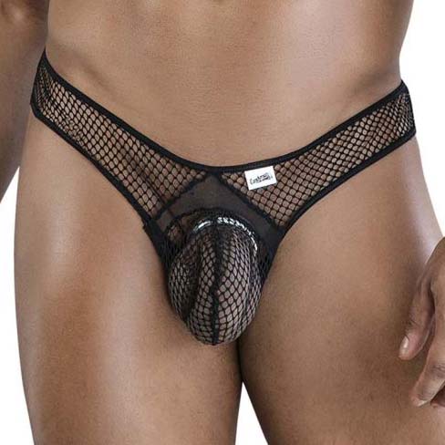Thong Candyman Fishnet  99843