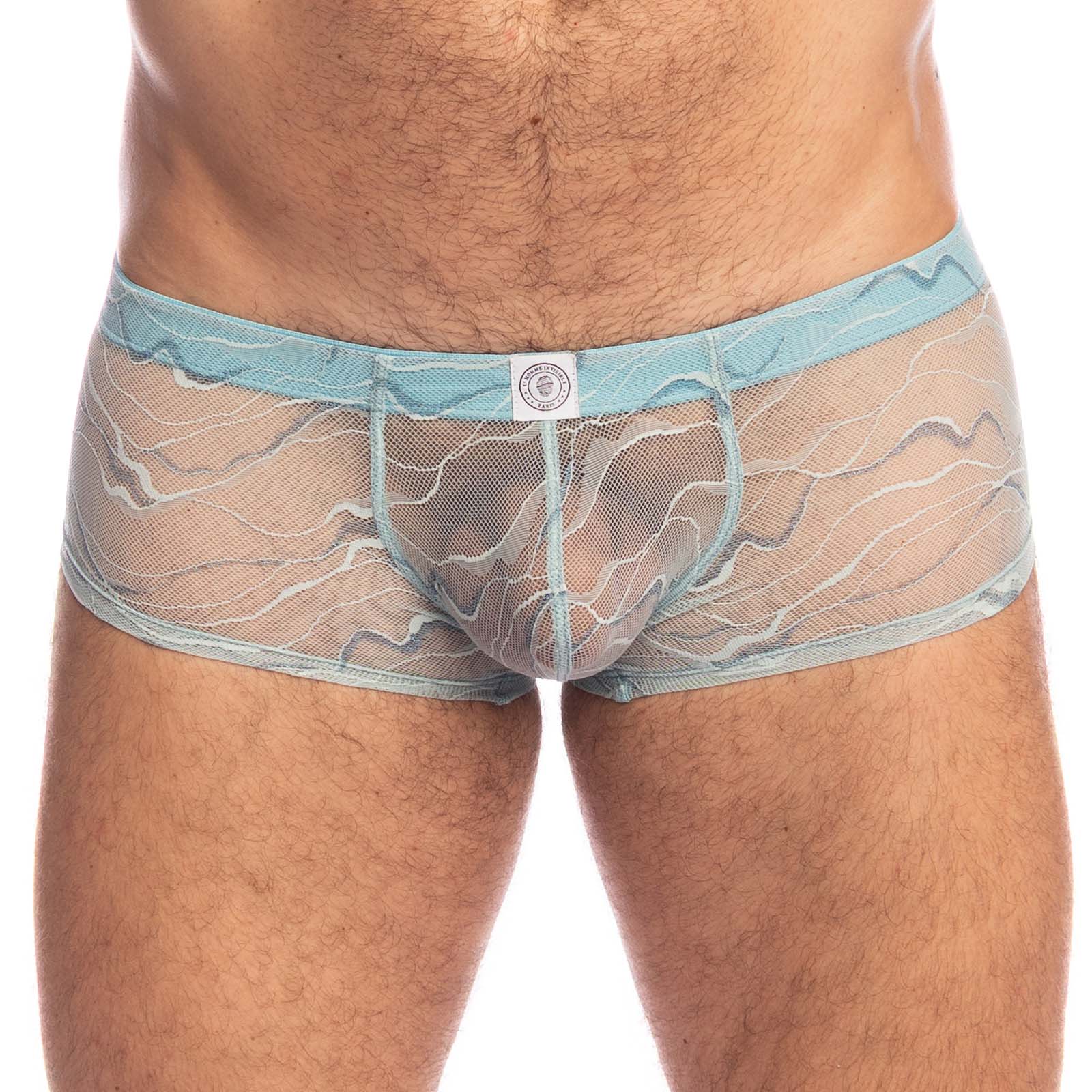 Shorty L Homme Invisible Aqua UW09AQU