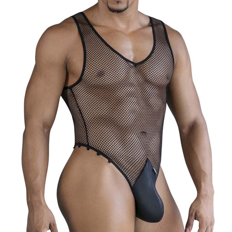 Bodysuits Candyman Fishnet 99858