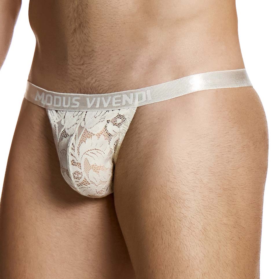 Thong Modus Vivendi Floral Lace 04114