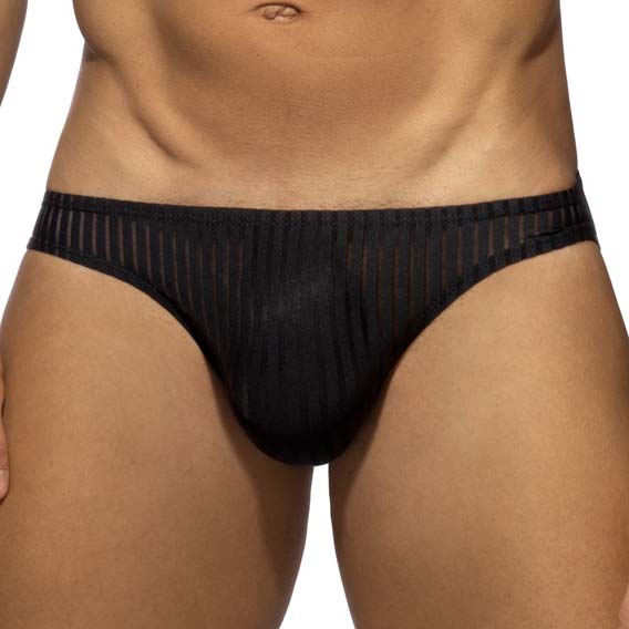 Bikini Addicted Black Stripe AD1412