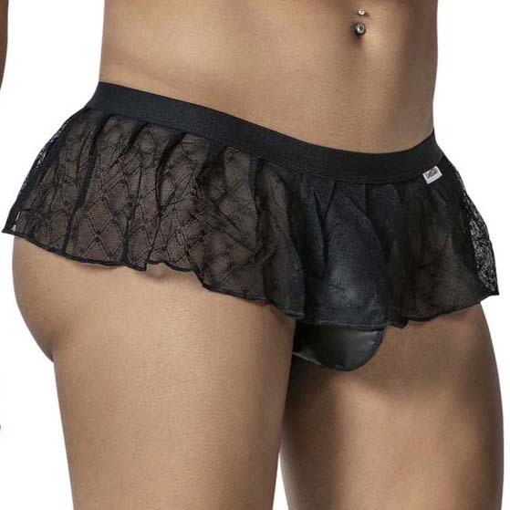 Thong Candyman Geometric Mesh 99901