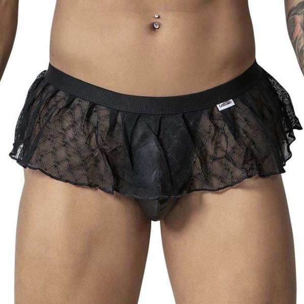 Thong Candyman Geometric Mesh 99901