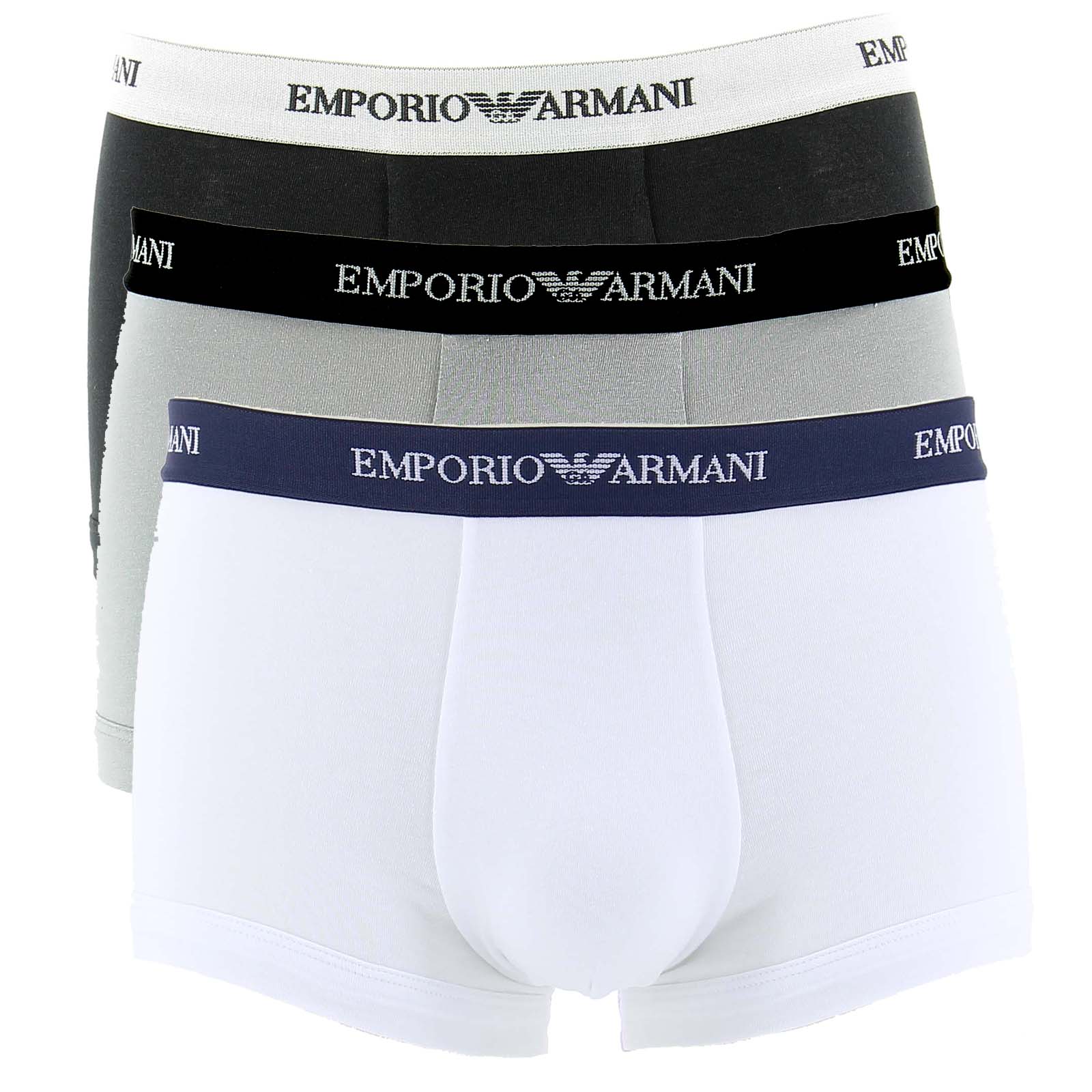 Pack 3 Shortys Emporio Armani 111357 C717