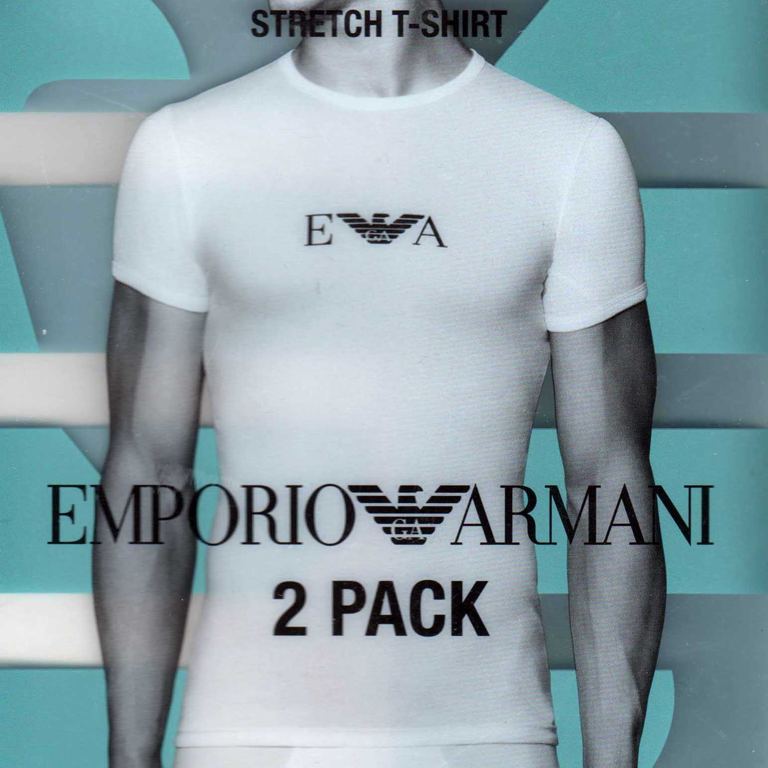 Pack de 2 T-Shirts Emporio Armani 111267 C715